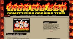 Desktop Screenshot of ironpigbbq.com